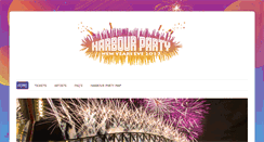 Desktop Screenshot of harbourparty.com
